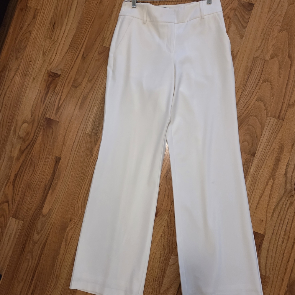 DREW White Wide Leg Women's Pants